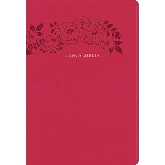 Rvr 1960 Biblia Letra Supergigante, Floral SÃ­mil Piel, Con Ãndice: Con Referencias. Nueva TipografÃ­a., (Hardcover)