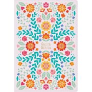 Rvr 1960 Biblia Letra Supergigante, Floreada S mil Piel Edici n 2023 Con Referencias. Nueva Tipograf a, Hardcover