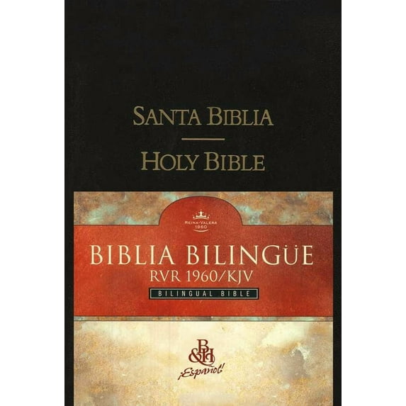 RVR 1960/KJV Biblia bilingüe, negro tapa dura (Hardcover)