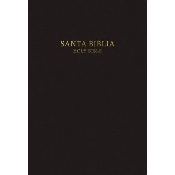 RVR 1960/KJV Biblia bilingüe tamaño personal, negro tapa dura (Hardcover)