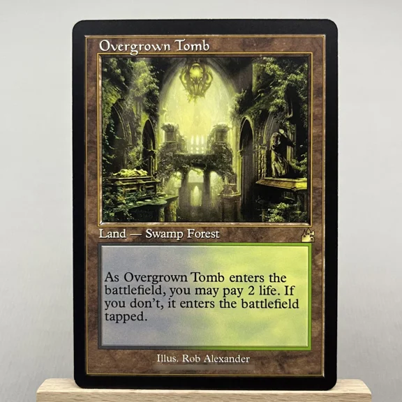 RVR HOLO3-02 TCG Cards for Home Play magical Proxy shock land RVRCrypt the Pool Godless Shrine Hallowed Fountain gather