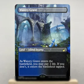 RVR HOLO3-02 TCG Cards for Home Play magical Proxy shock land RVRCrypt the Pool Godless Shrine Hallowed Fountain gather
