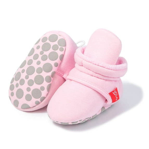 RVROVIC Baby Boys Girls Cozy Fleece Booties Warm Winter Socks