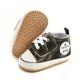 thumbnail image 1 of RVROVIC Baby Infant Shoes Canvas Soft Anti-Slip Sneakers 0-18M, 1 of 6