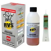 RVS Technology D8 Engine Treatment. For Diesel Engines with an Oil Capacity up to 9 quarts. Restore and Protect Your Engine, Save Fuel, Increase Power. Safe for All Engines.