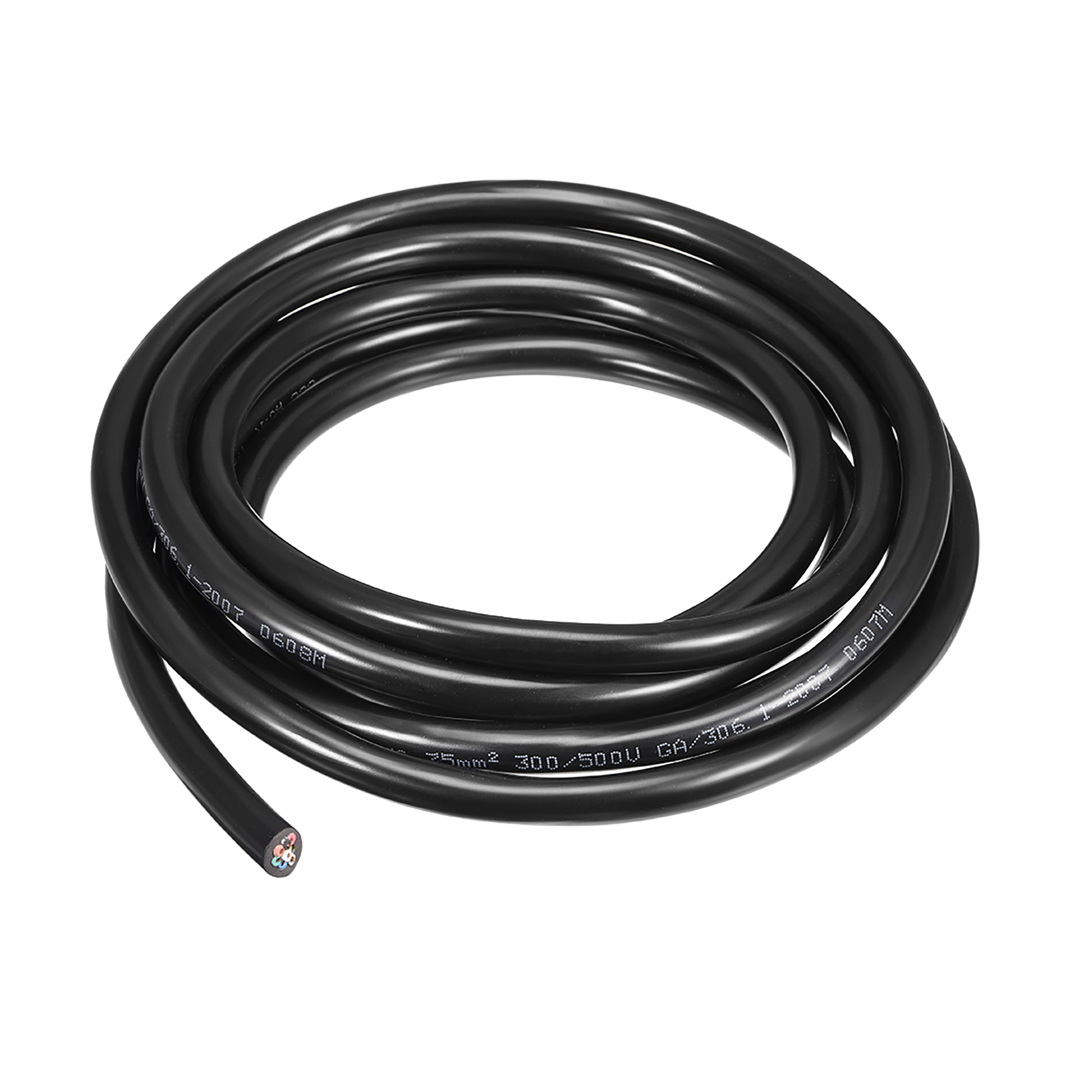 RVV Wire Cable Extension Cord Copper Wire Electric Conductor 5 Pin 20 AWG 10M/32.8ft