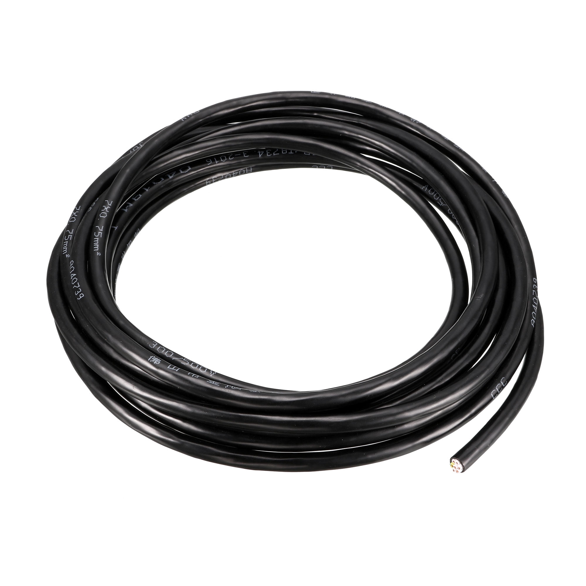 RVV Wire Cable Extension Cord Copper Wire Electric Conductor 7 Core 18 AWG 6M/19.7ft