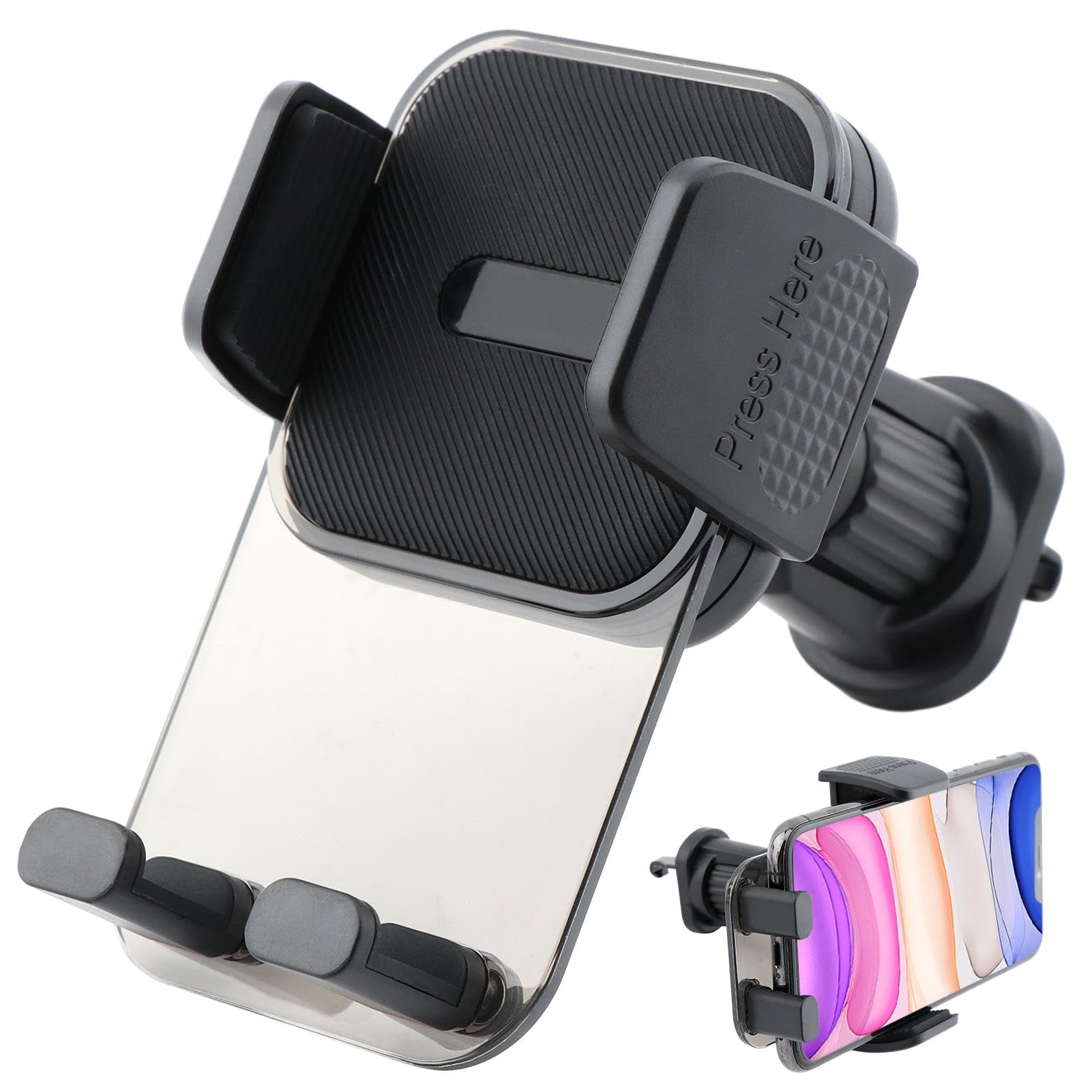 RVXlRDN Phone Mount Holder OIF8 for Car Vent, Adjustable Shockproof