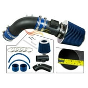 RW SERIES - MATTE BLACK PIPE BLUE - SHORT RAM INTAKE Compatible For 04-07 Honda Accord 2.4L L4 SULEV