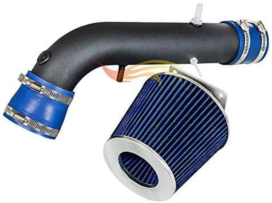RW Series Matte Black Short Ram Air Intake System For 2000-2006 BMW E53 X5 - Performance Upgrade Kit With Filter
