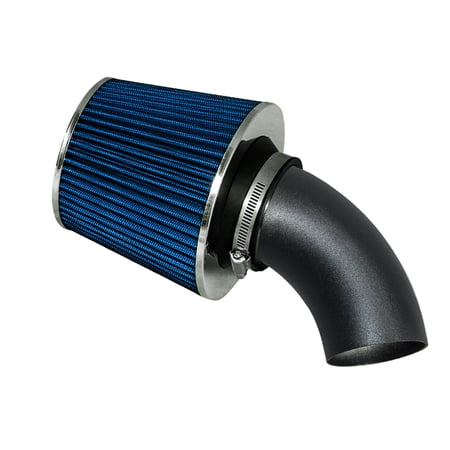 RW SERIES - MATTE BLACK PIPE BLUE - SHORT RAM INTAKE Compatible For 97-01 Cadillac Catera 3.0L V6