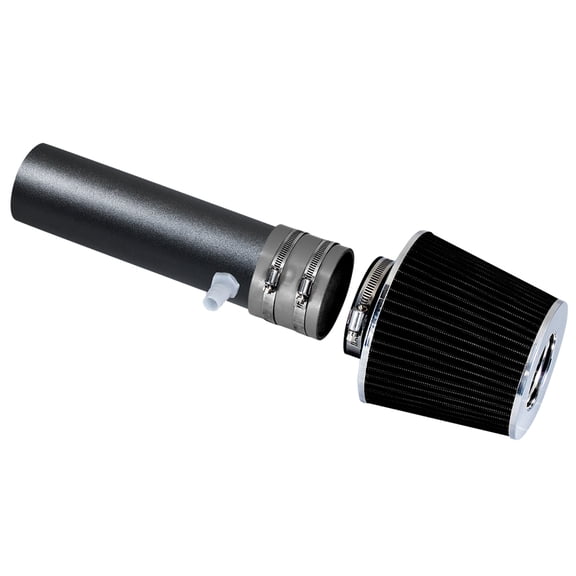 RTUNES RACING MATTE BLACK PIPE GRAY - SHORT RAM INTAKE Compatible For 94-96 Chevy IMPALA/CAPRICE/ROADMASTER