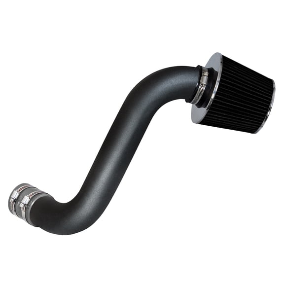 RTUNES RACING MATTE BLACK PIPE GRAY - SHORT RAM INTAKE Compatible For CHEVY S10 / BLAZER/SONOMA/JIMMY