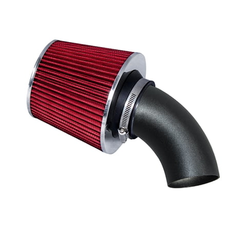 RW SERIES - MATTE BLACK PIPE RED - SHORT RAM INTAKE Compatible For 97-01 Cadillac Catera 3.0L V6