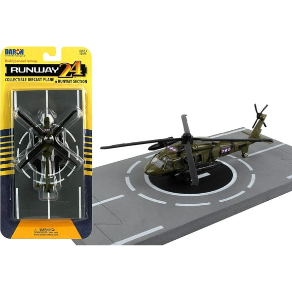 RW060 RUNWAY24 BLACK HAWK HELICOPTER