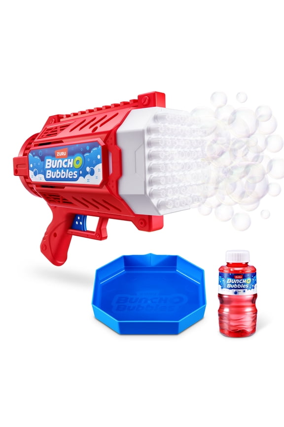 Motorized Bubble Blaster with 125 ml Solution Outdoor Toys for Kids, Teens & Adults Ages 3+ by ZURU