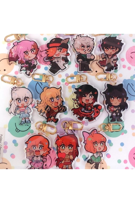 RWBY Acrylic Charms RESTOCKED (1 keychain)