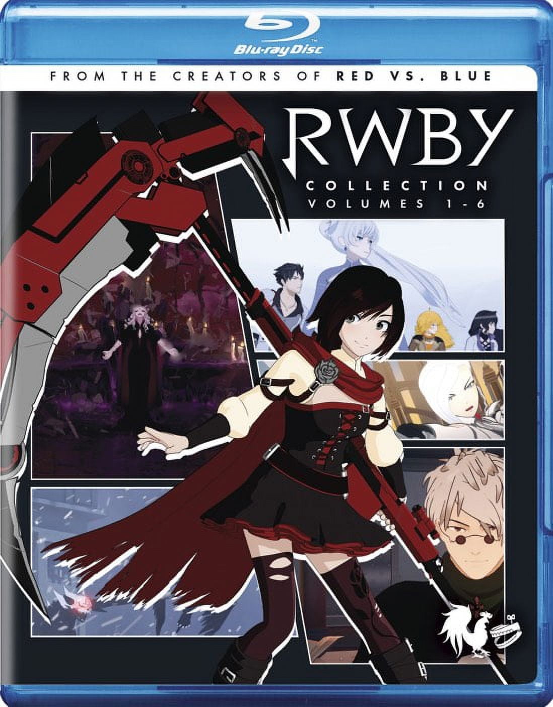 RWBY Collection Volumes 1-6 (Blu-ray) - Walmart.com