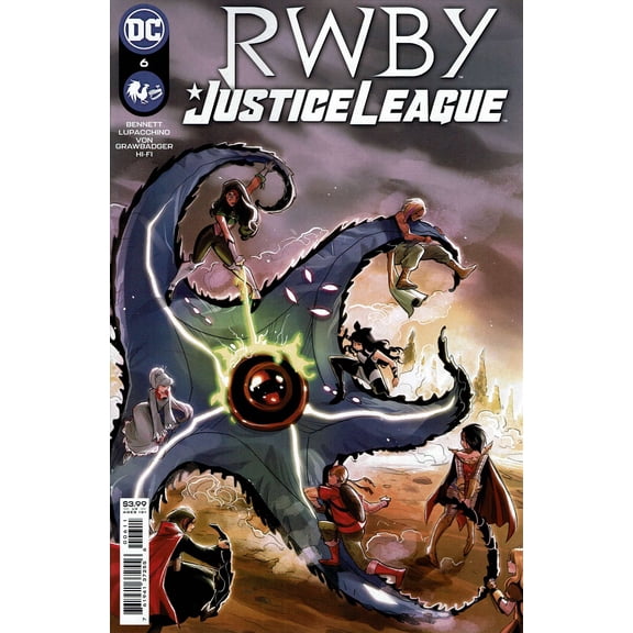 RWBY/Justice League #6 VF ; DC Comic Book