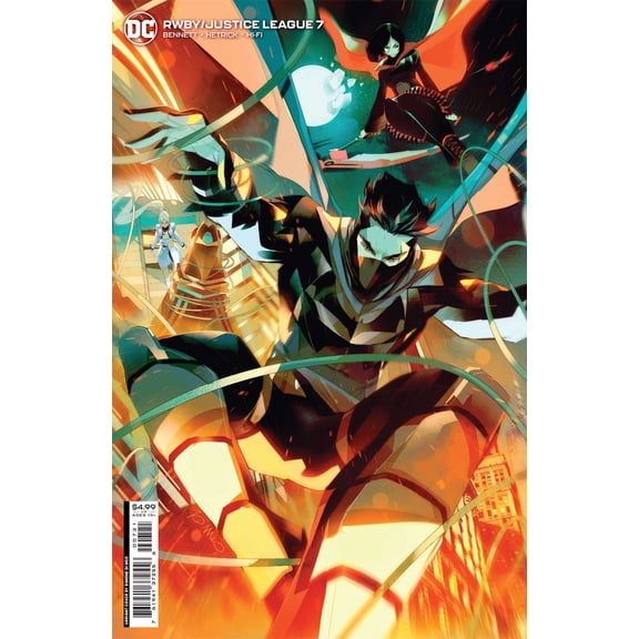 RWBY/Justice League #7A VF ; DC Comic Book