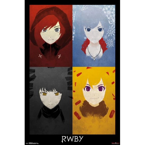 RWBY - Quad Poster Print (22 x 34)