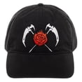 thumbnail image 1 of RWBY Ruby Rose Embroidered Hat Adult Black Adjustable Cap, 1 of 4