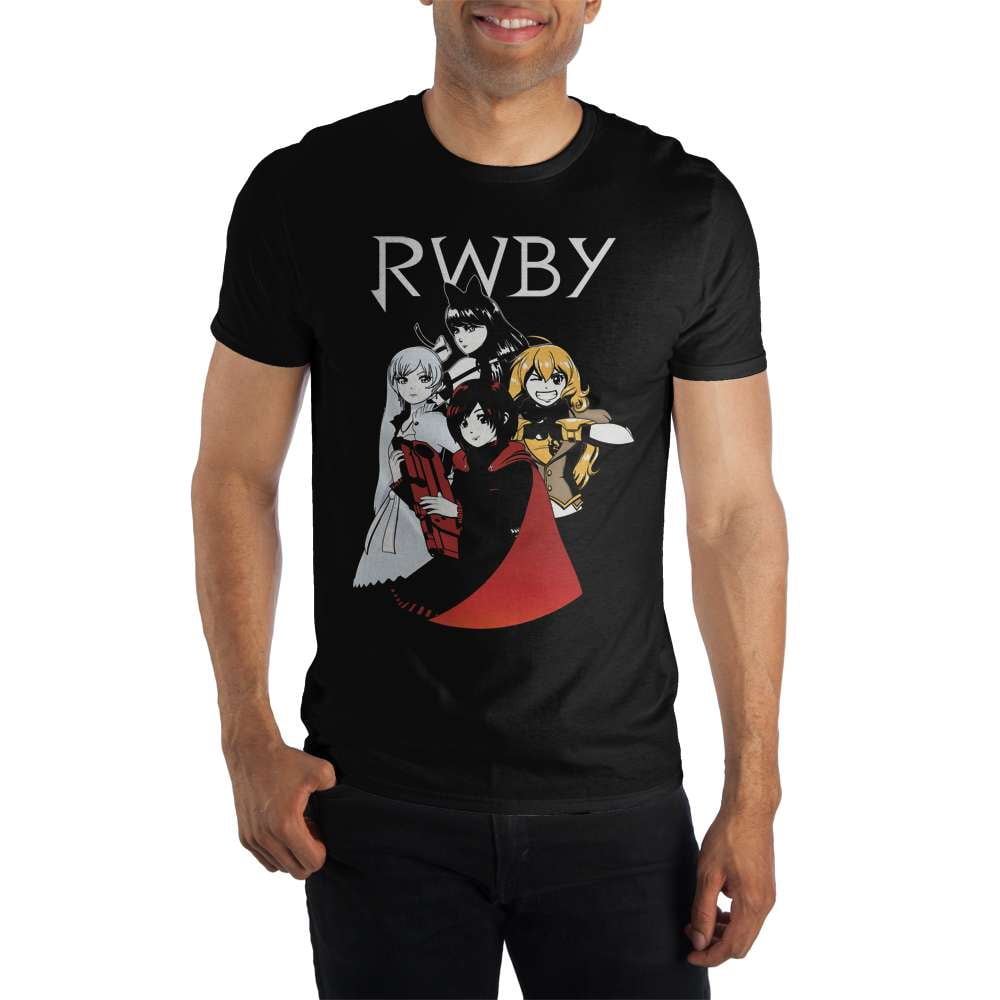【受注生産品】 Ruby RWBY Rose Walmart.com - Shirt-Large Tee T-Shirt Black Men's その他