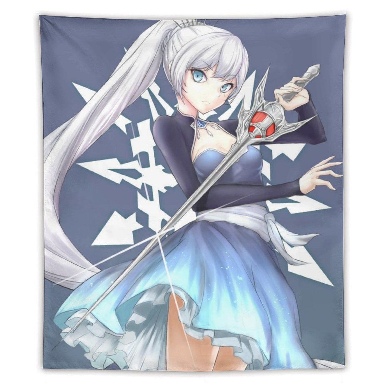 RWBY Weiss Schnee Tapestry Luxury Wall Hanging Tapestries Decor Gift