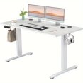 RWRAPS Adjustable Height Standing Desk 40/48/55/63 Inches Electric