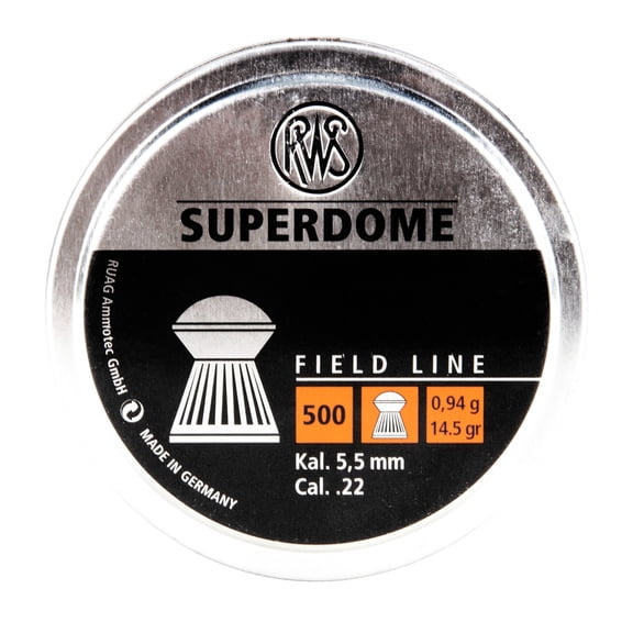 RWS Superdome Field Line .22 Caliber Airgun Pellets 500 Count