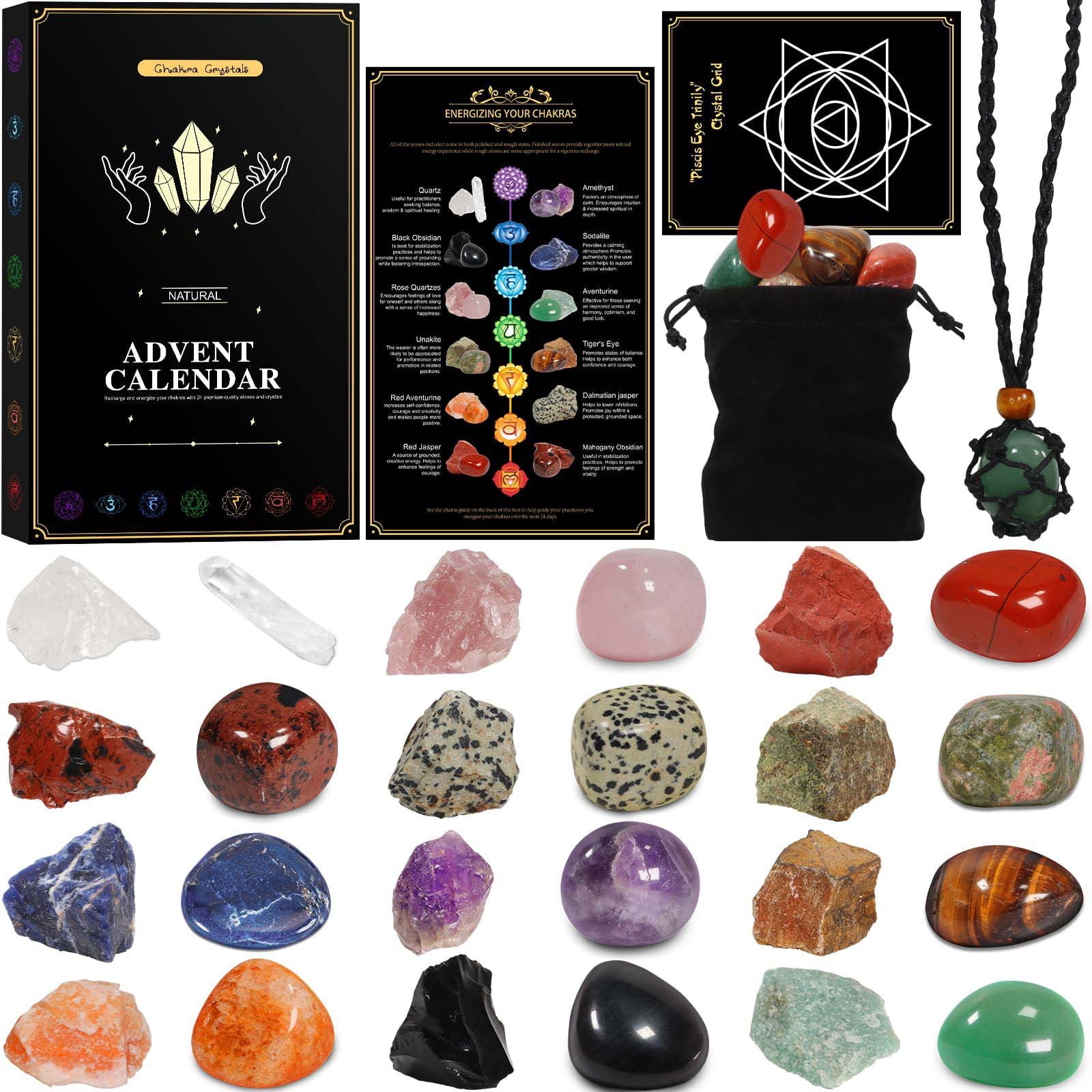 RWVBM 2024 Crystal Advent Calendar Countdown Christmas Gifts