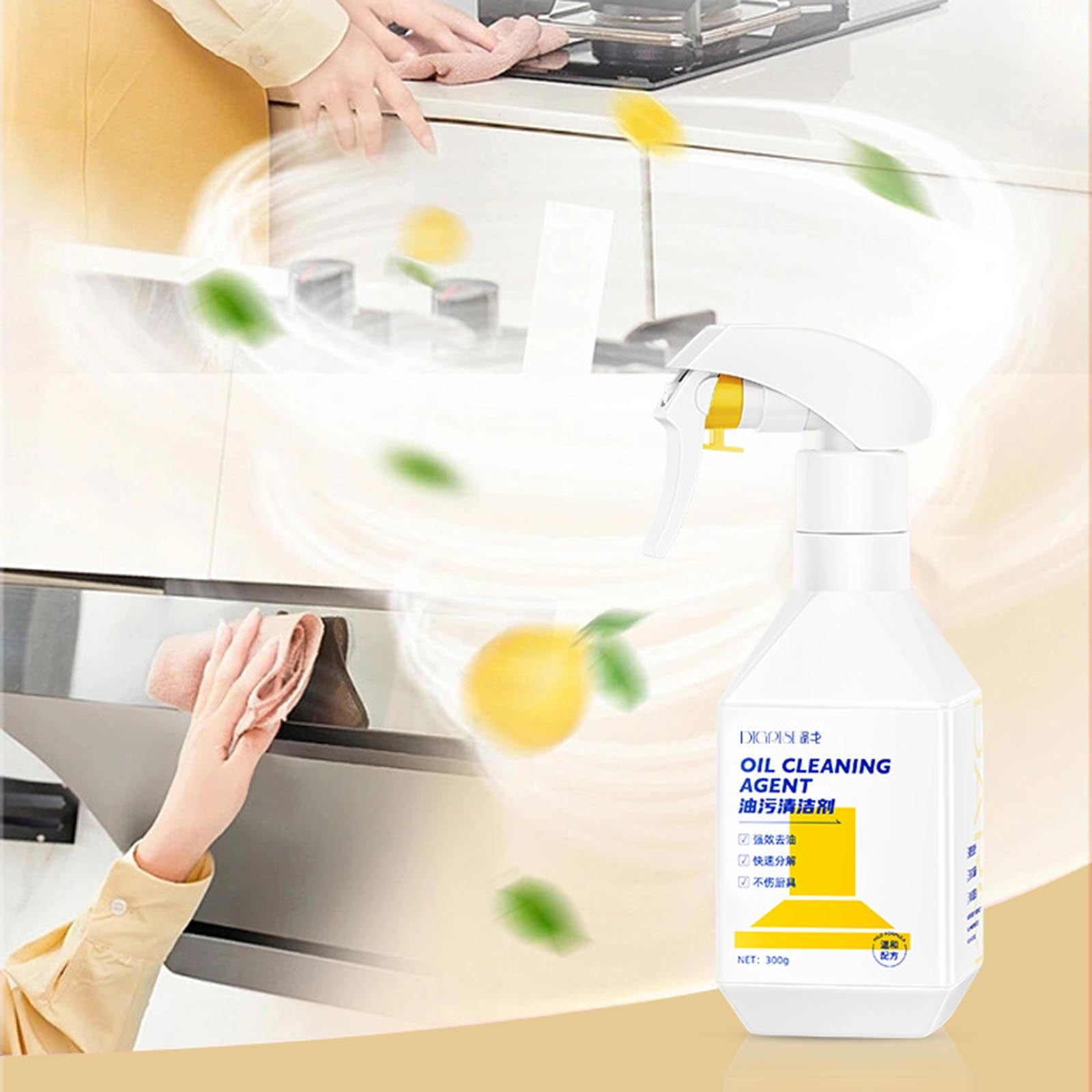 RWVBM 300ml Heavy Duty Kitchen Degreaser Range Hood Cleaner, Stove