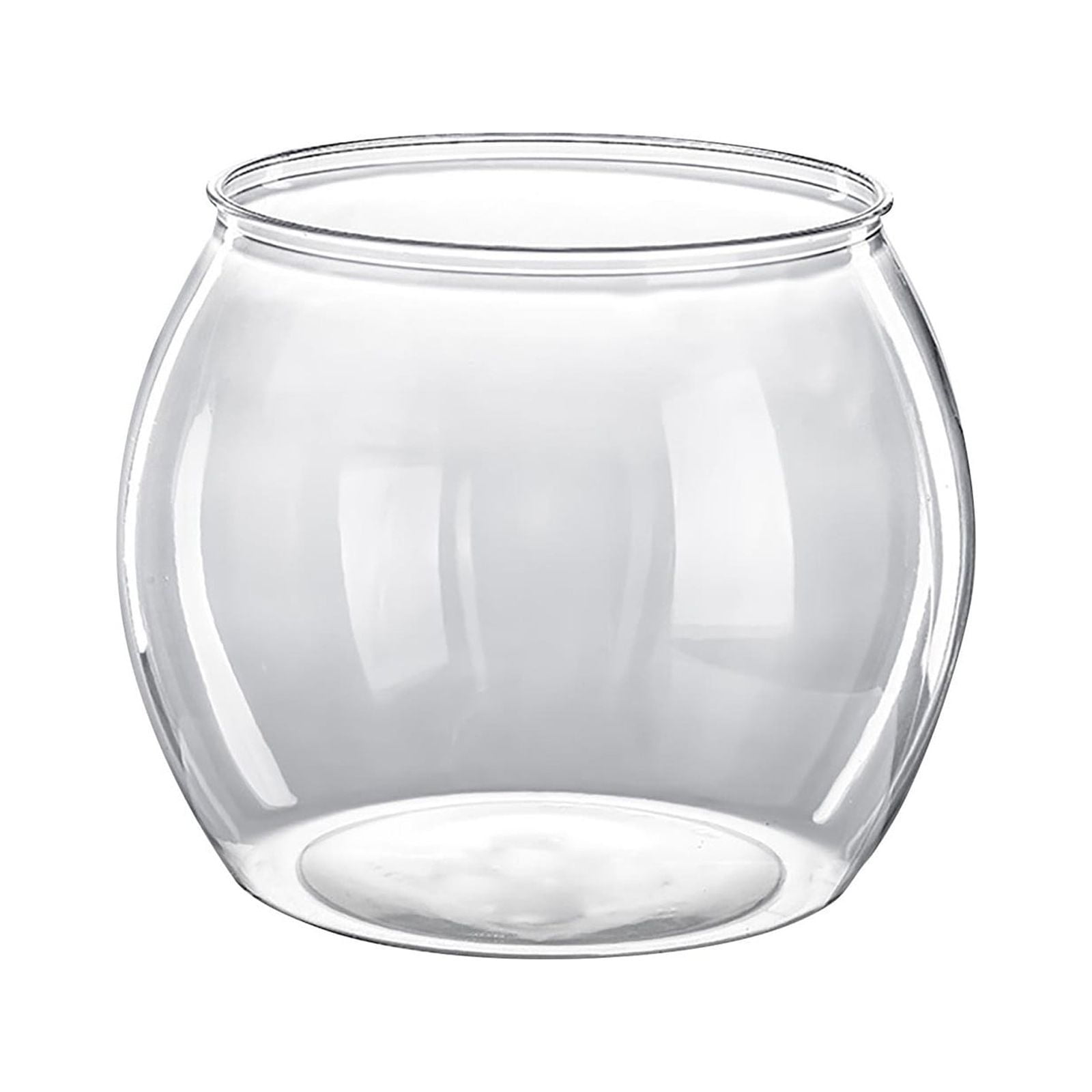 RWVBM Clear Fish Tank Container Plastic Fish Tank Decor and Ecosystem