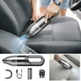 RWVBM Wireless Car Vacuum Cleaner, Portable Wet/Dry Use Rechargeable