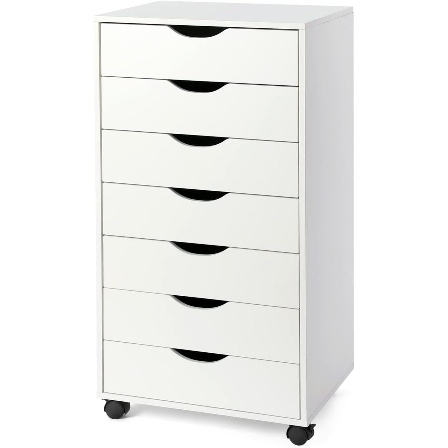 RWYP 7-Drawer Organizer, Tall Chest of Drawers with Caster Wheels, Alex ...