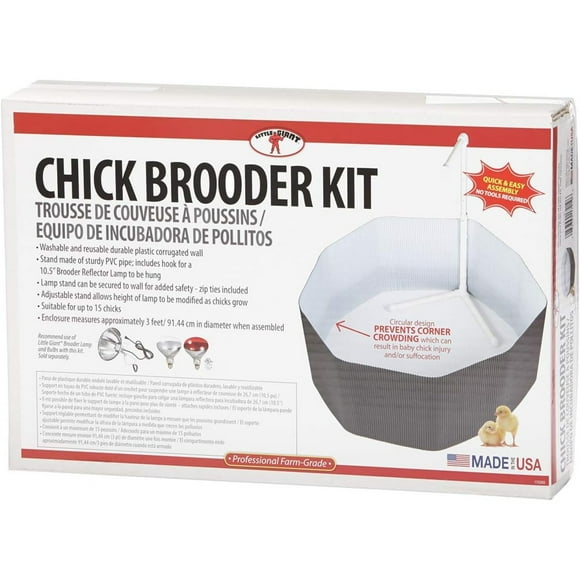RWYP Chick Brooder Kit | Complete Kit for Raising and Brooding Chicks | Poultry Brooder Box | Chicken Brooder Box
