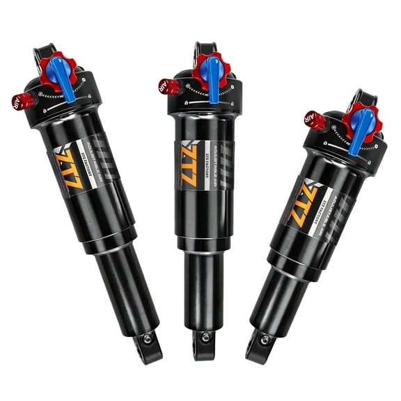 RX-2PRO Mtb Rear Shock Bike Air Rear Shock Rebound/Lock Out, Adjustable Air Pressure,Manual Remote,Damping adjustment 165 x 35mm