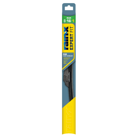 Rain-X Expert Fit Beam 16" Windshield Wiper Blade, Premium Wipers for Streak-Free, All-Weather Performance