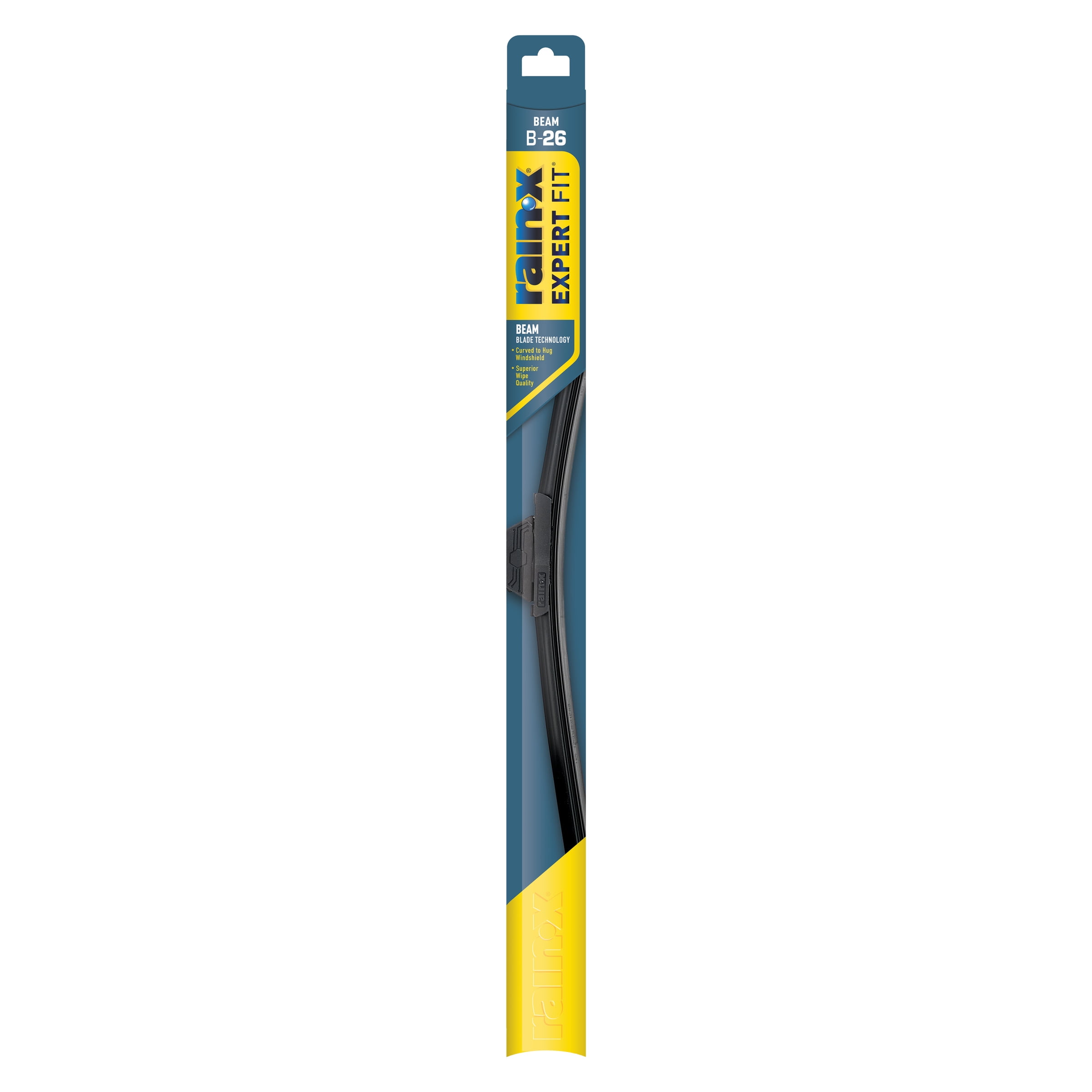 Rain-X Expert Fit Beam 26" Windshield Wiper Blade, Premium Wipers for Streak-Free, All-Weather Performance