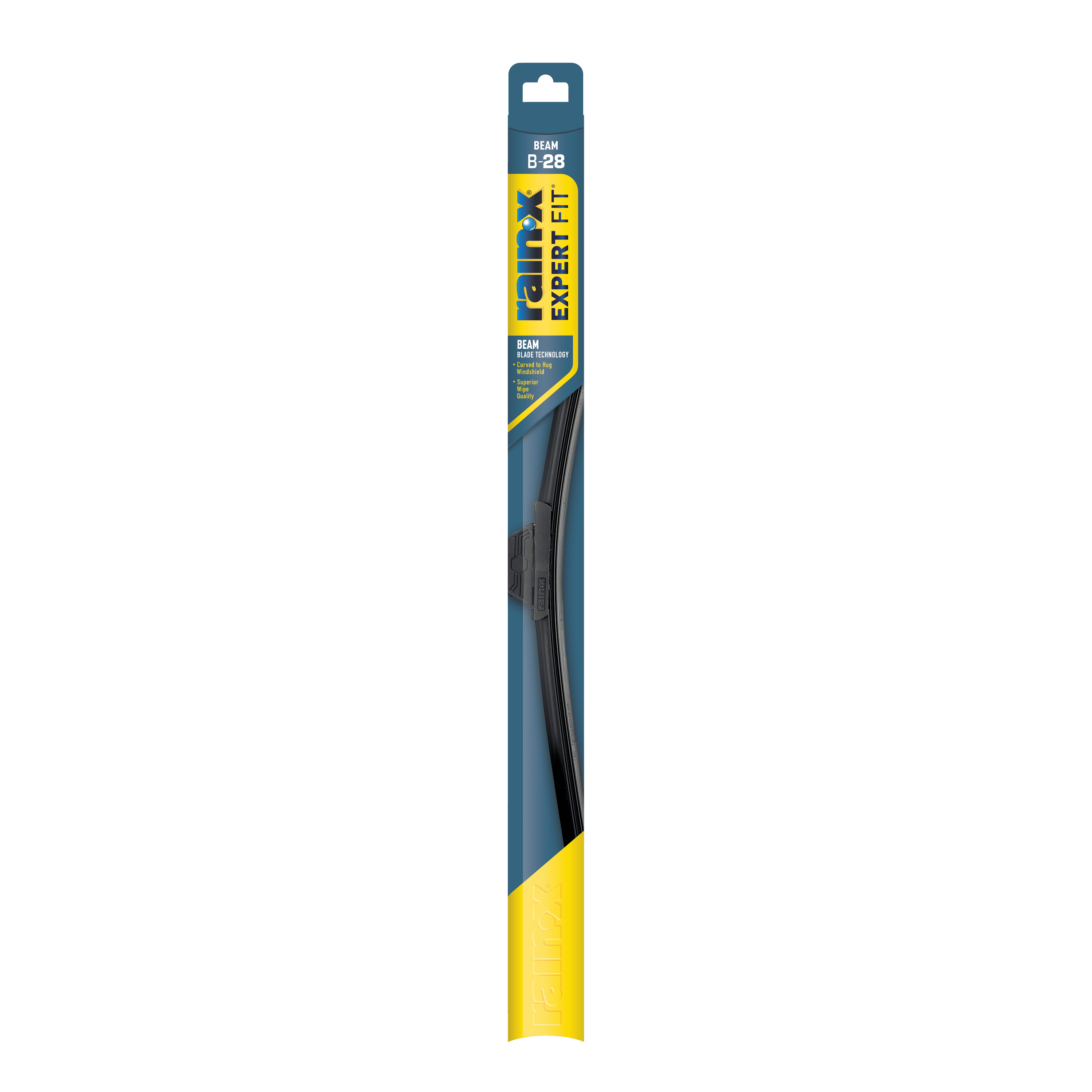 Rain-X Expert Fit Beam 28" Windshield Wiper Blade, Premium Wipers for Streak-Free, All-Weather Performance