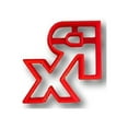 thumbnail image 1 of RX Logo Cookie Cutter (3 Inch)- Fast Shipping - Sharp Edges - Exceptional Quality, 1 of 5