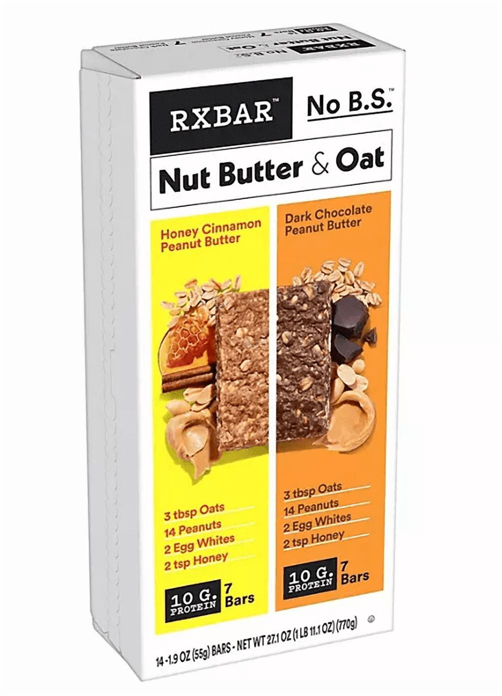 RX Nut Butter & Oat Bar Variety Pack, 14 ct.