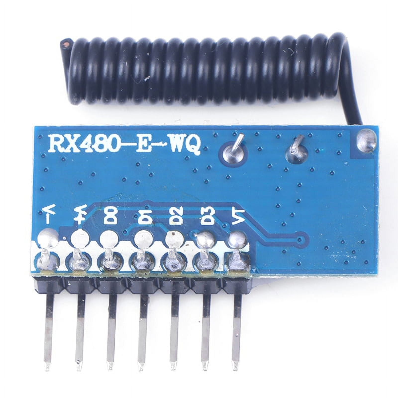RX480E 433mhz RF Receiver Learning Code Decoder Module 433 mhz Wireless ...