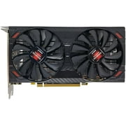 RX5500XT 8GB Gaming Graphics Card, GDDR6 Desktop Graphics Card with Dual Cooling Fan, Low Noise Graphics Card, 1717MHz GPU Clock 1750MHz Memory Clock RX5500XT 8G DDR6