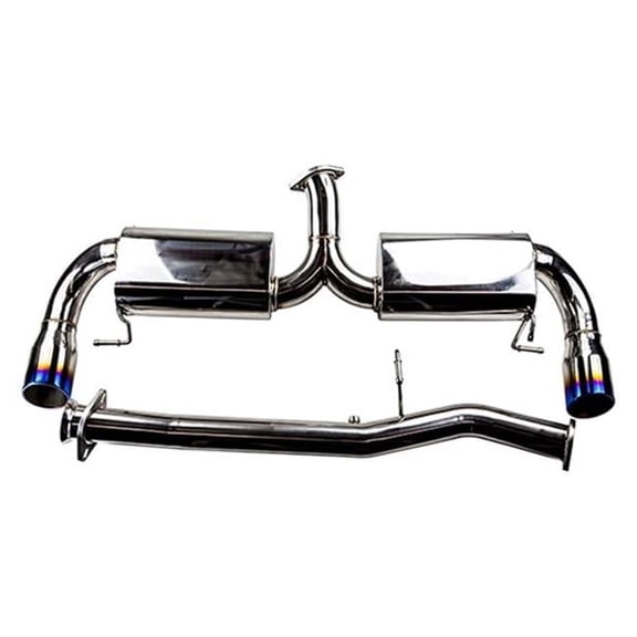 RX8 Stainless Steel Cat-Back Exhaust System with Split Rear Exit