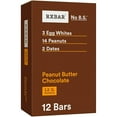 RXBAR 12 G. Protein Bar Peanut Butter Chocolate 12 Bars Pack of 3