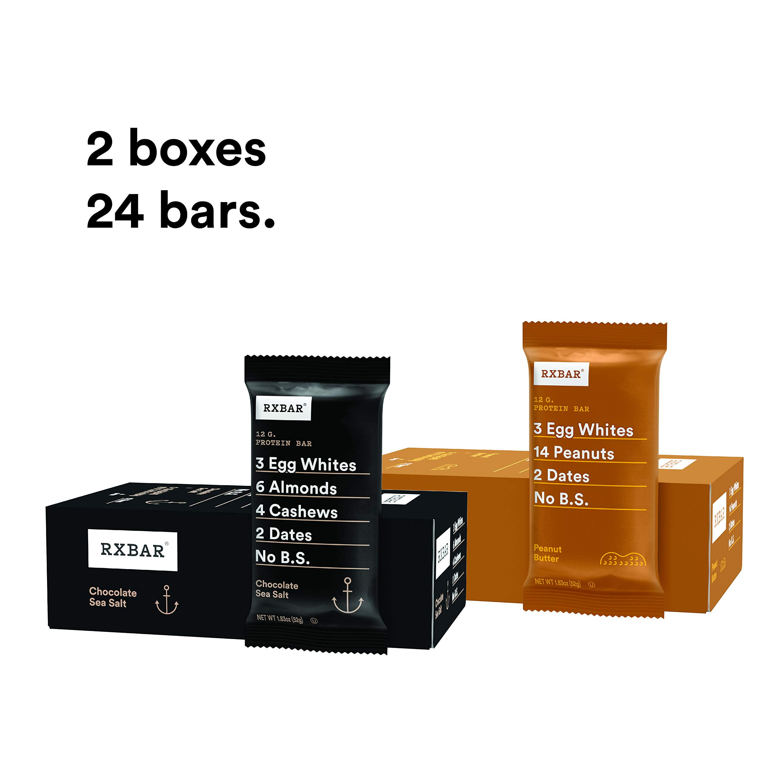 RXBAR Protein Bar, Variety Pack, 1.83 oz, 14 ct