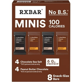RXBAR Minis, Variety Pack Protein Bars, 8 Count