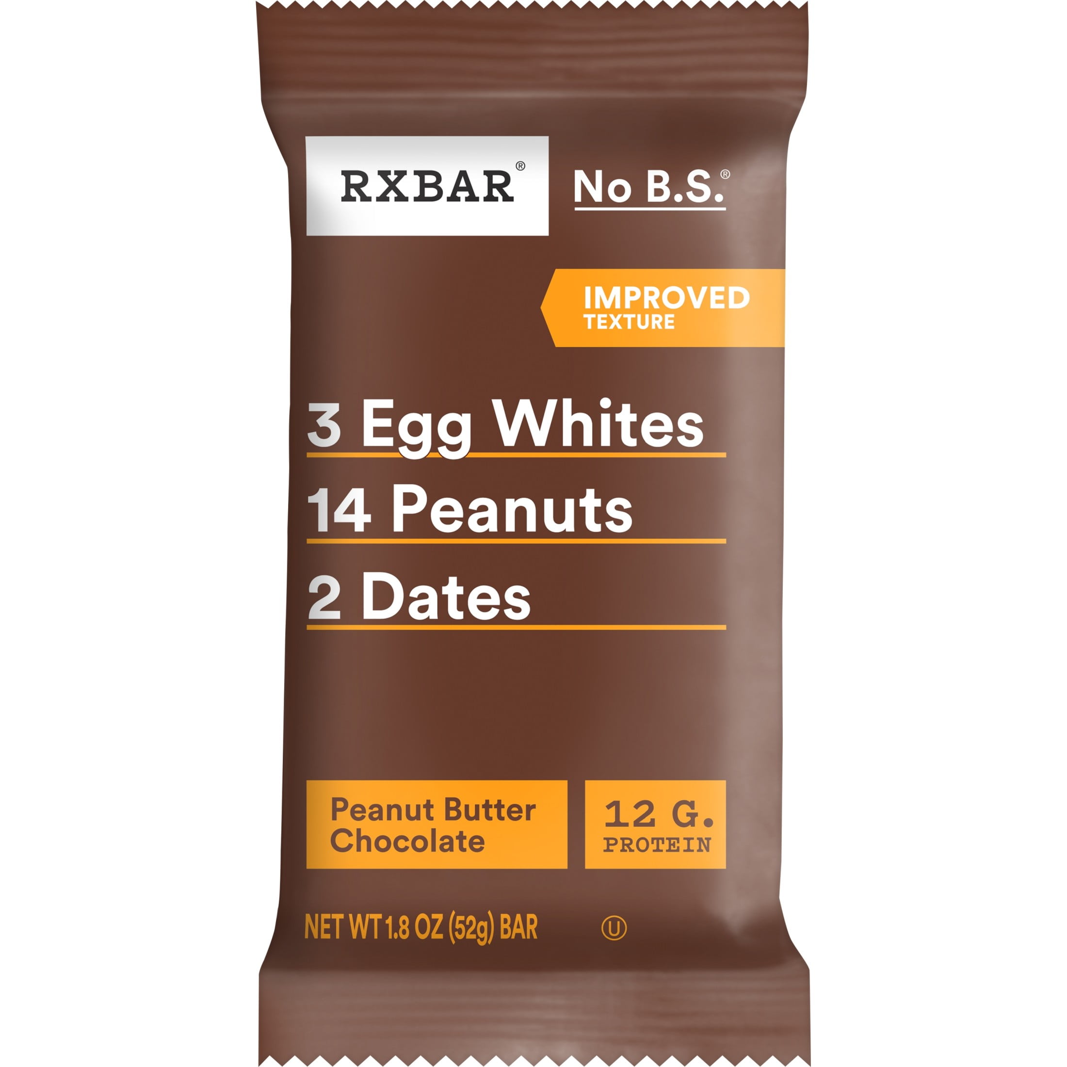 RXBAR Protein Bars Gluten-Free, Peanut Butter Chocolate, 1.8 oz