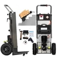 thumbnail image 1 of RXFSP 880LB Capacity Electric Stair Climbing Hand Truck - Heavy-Duty Motorized Dolly for Straight & Curved Stairs(Black), 1 of 13